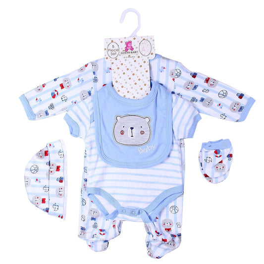 5 - Piece Baby Clothing Gift Set – Adorable Outfit for Boys & Girls - Little Sprouts & Co. DeMaMa