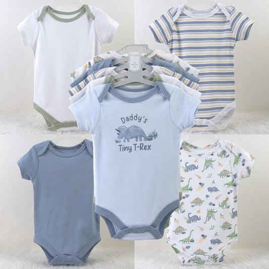 Baby Bodysuit Set – Mixed Colors & Designs (5 - Pack) - Little Sprouts & Co. DeMaMa