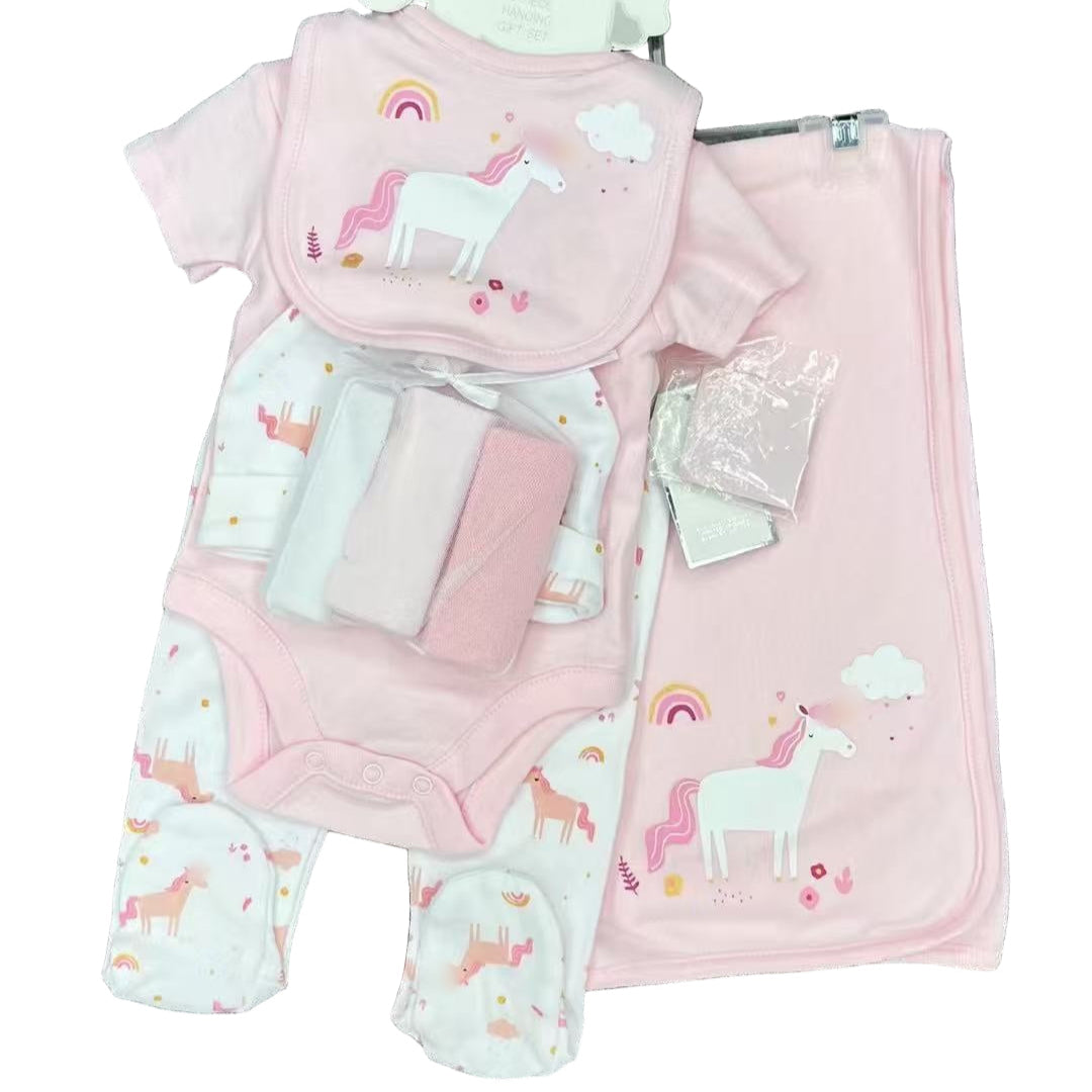 Baby Clothes Gift Set - 8 Pieces - Little Sprouts & Co. DeMaMa