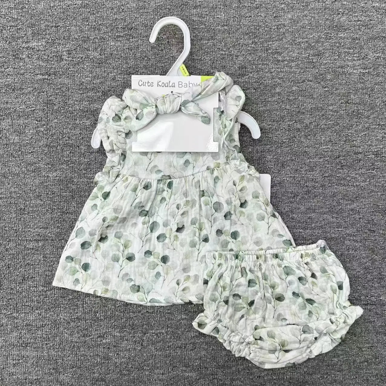 Baby Girl Dress with Bloomers & Headband – Multiple Designs - Little Sprouts & Co. DeMaMa